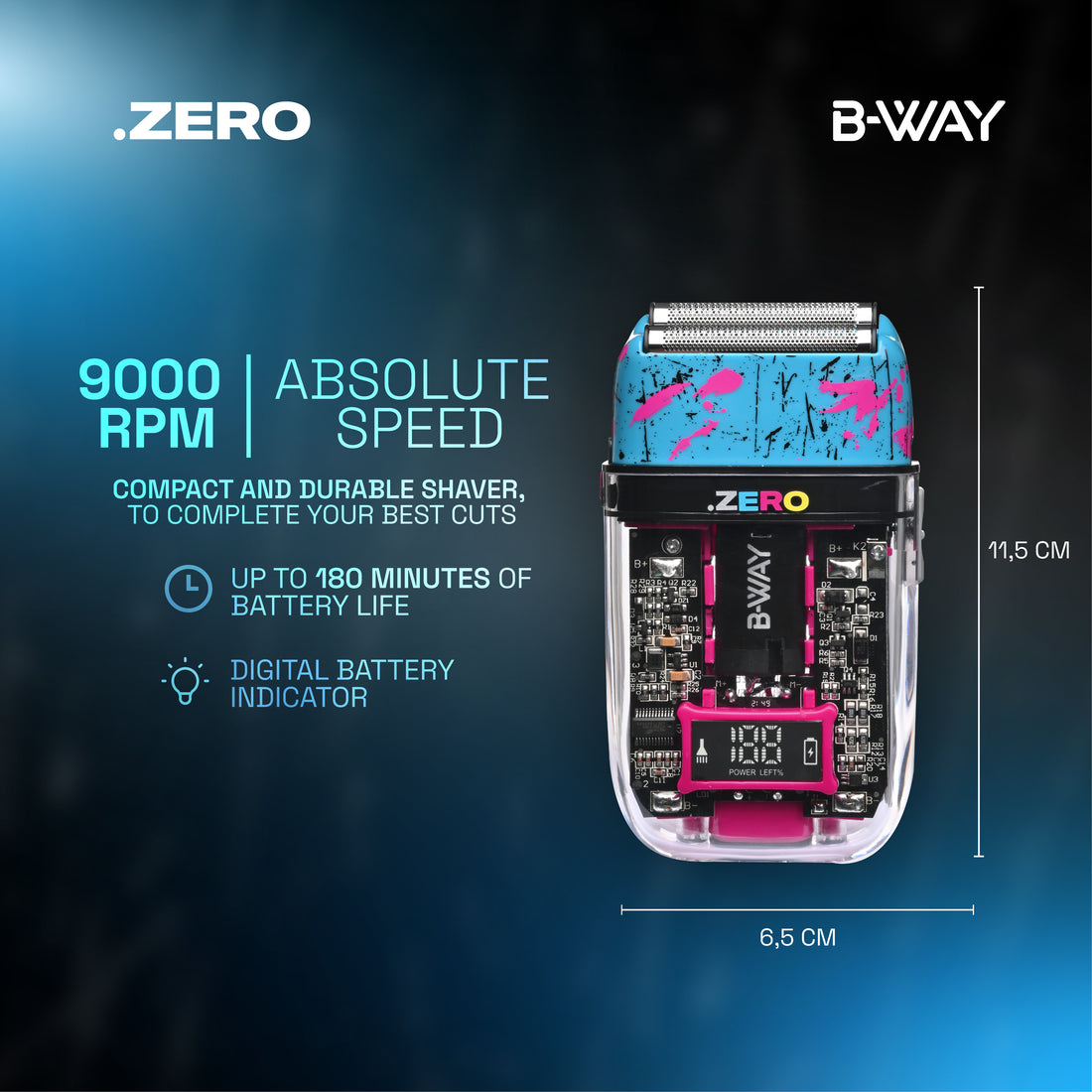 .Zero Shaver - B-WAY