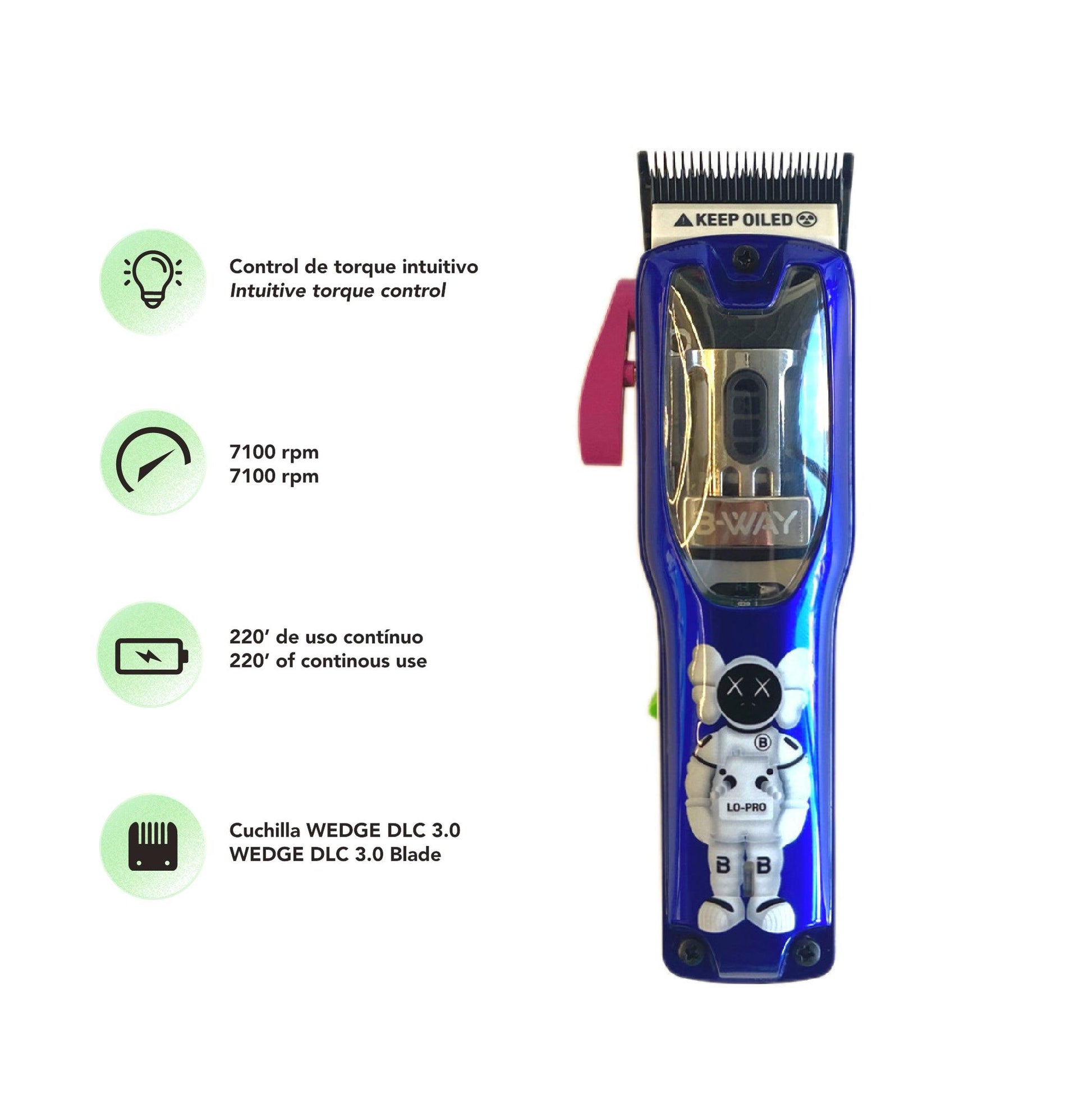 Lo-Pro clipper - B-WAY