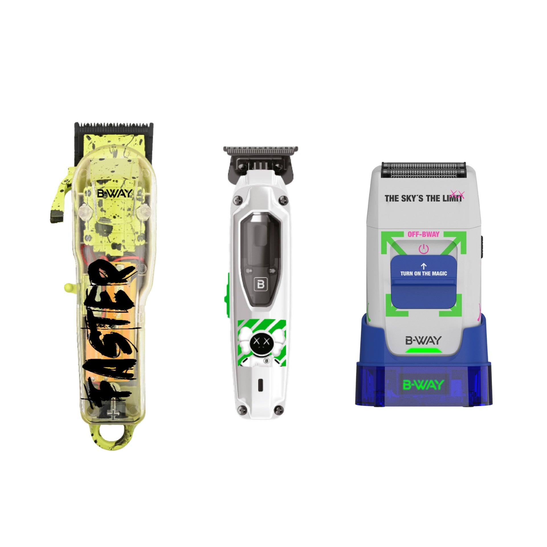 Faster + T-Pro + Off Shaver