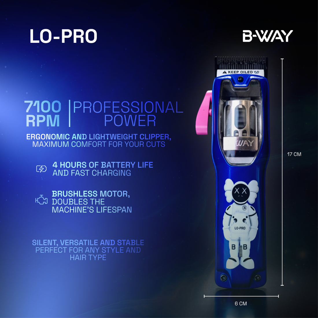 Lo-Pro clipper - B-WAY